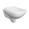 Belmonte Rimless Ceramic Wall Mounted Toilet Wall Hung Commode New Cera White