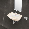 Belmonte Wall Hung Wash Basin Nova - Ivory