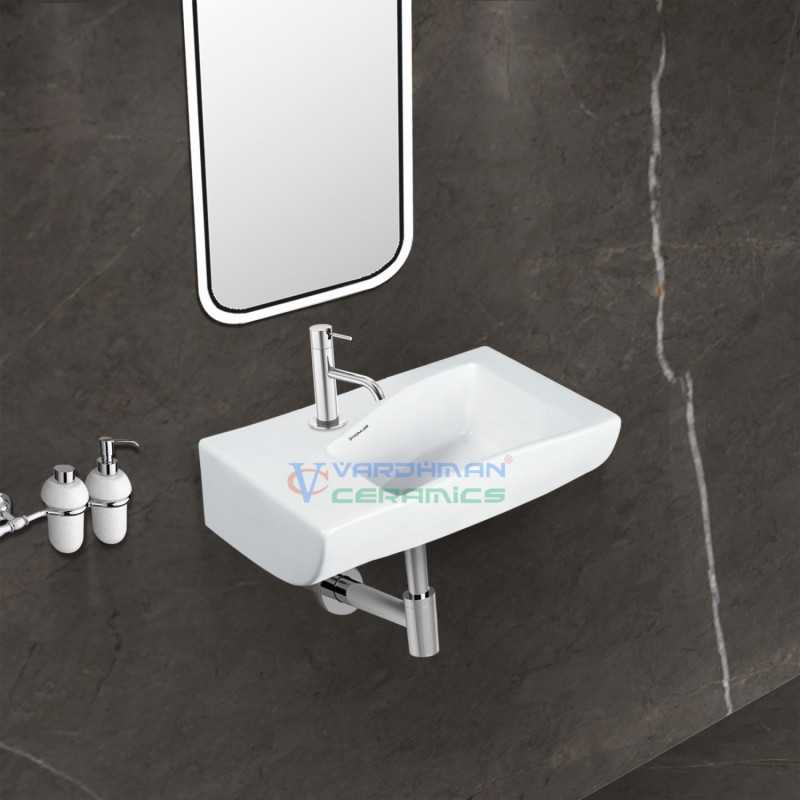 Belmonte Wall Hung Wash Basin Liza - White