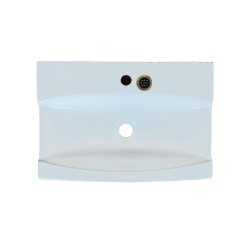 Belmonte Wall Hung cum Table Top Wash Basin Cerio - White