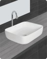 Belmonte Table Top Wash Basin for Bathroom - Battle - Ivory