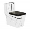 Belmonte Combo Designer Rimless EWC & Standing Wash Basin