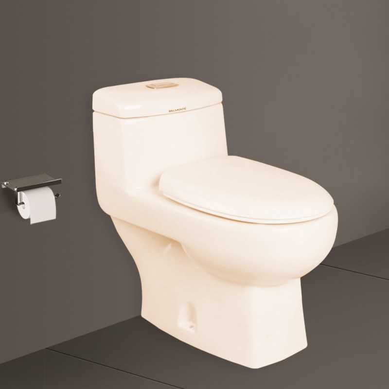 Belmonte One Piece Water Closet Floor Mounted Eroca S Trap Ivory