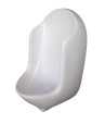 Belmonte Large White Glossy Ceramic Gents Urinal Pot - Wall Mount