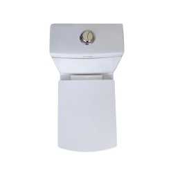 Combo of Belmonte Water Closet Square and LCD Pedestal Wash Basin - Ivory