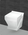 Belmonte Wall Hung Toilet / WC / Commode / Closet for Bathroom Crystal White