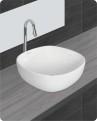 Belmonte Table Top Wash Basin for Bathroom - Olive - Ivory