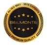 Belmonte Ceramics Table Top Wash Basin Volvo Glossy Finish 18 x 14 x 6 Inch Ivory