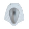 Belmonte Anglo Indian Toilet - White Ceramic, Glossy Finish, P Trap, 200mm Trap Distance