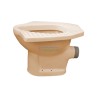 Belmonte Plain Color Anglo Indian Toilet - Ivory, P Trap, Glossy Finish