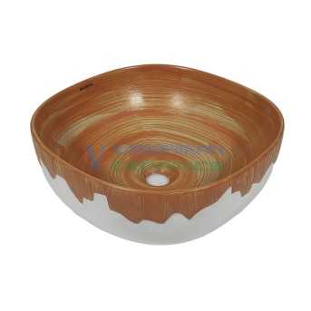 round wash basin