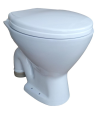 Belmonte Ceramic Floor Mounted Commode / EWC / Toilet European Water Closet With Slow Motion Seat Cover