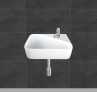 Belmonte Wall Hung / Table Top Wash Basin Brio - White