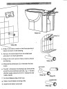 Belmonte Concealed Cistern Slim 80mm Thick Dual Flush / Flush Tank with Push Flush Plate for Wall Mounted Commode