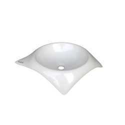 Belmonte Table Top Wash Basin Star 24 Inch X 19 Inch - White