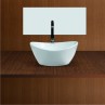 Belmonte Table Top Wash Basin Woizer 16 Inch X 14 Inch - White