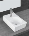 Belmonte Table Top Wash Basin Vega 10 Inch X 15 Inch - Ivory