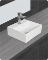 Belmonte Wall Hung cum Table Top Wash Basin Minova - White