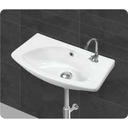 Belmonte Wall Hung Wash Basin 403 - White