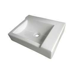 Belmonte Table Top Wash Basin Sumith 20.50 Inch X 16 Inch - Ivory