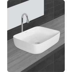 Belmonte Table Top Wash Basin for Bathroom - Battle - Ivory