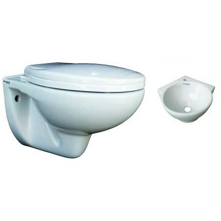 Belmonte Bathroom Wall Hung Water Closet / EWC Mini Model White