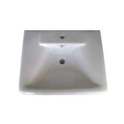 Belmonte Pedestal Wash Basin Aldus - White