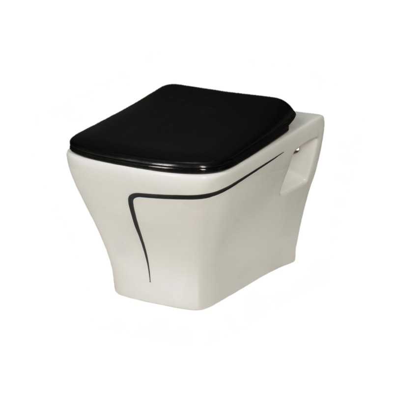 Wall Mounted Commode Rimless Design Toilet Neon-Rl-18 | Belmonte