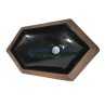 Belmonte Designer Dual Color Cruze Brown Black Wash Basin