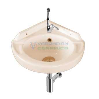 Buy Belmonte Wall Hung Wash Basin Corner - Ivory Online in India - ...