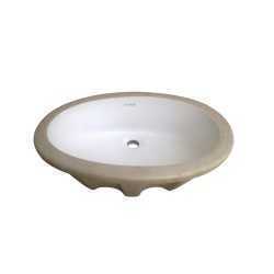 Belmonte Under Counter Wash Basin 22 Inch X 16 Inch - White