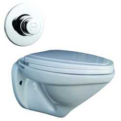 Belmonte Wall Hung Water Closet Cansil With Soft Close Seat Cover - Ivory