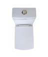 Combo of Belmonte Water Closet Square with Cera Pedestal Wash Basin - Ivory