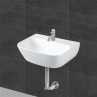 Belmonte Wall Hung / Table Top Wash Basin Prime - White