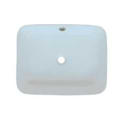 Belmonte Table Top Wash Basin for Bathroom - Battle - White