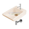 Belmonte Wall Hung Wash Basin Sparrow - Ivory