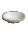 Belmonte Under Counter Wash Basin 22 Inch X 16 Inch - White