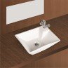 Belmonte Table Top Wash Basin Jex 14 Inch X 10 Inch - White