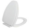 Belmonte Toilet Seat Cover Slow Motion 736 White