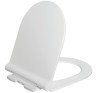 Slow Falling Toilet Seat Cover 780 Ivory Belmonte