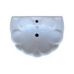 Belmonte Pedestal Wash Basin Lotus - White