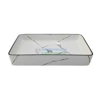 thin rim table top basin