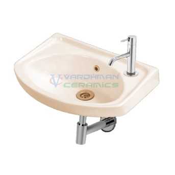 Buy Belmonte Wall Hung Wash Basin 402 - Ivory Online in India - Var...