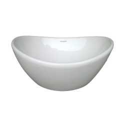 Belmonte Table Top Wash Basin Woizer 16 Inch X 14 Inch - White