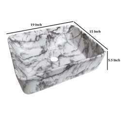 Buy MONTBLANC Ceramic Table Top Designer Sink Wash Basin for Bathro...