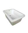 Belmonte Laboratory Sink 24 Inch X 18 Inch X 8 Inch - Ivory