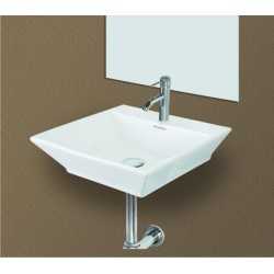 Belmonte Table Top Wash Basin Shapper 18 Inch X 18 Inch - Ivory