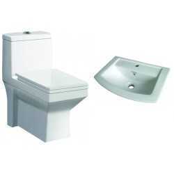 Suncera - Square Toilet Seat Glossy White Finish in Jaipur at best