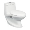 Belmonte One Piece EWC / Western Commode Toilet P Trap Cally White