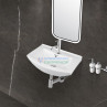 Belmonte Wall Hung Wash Basin Nova - White